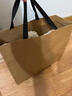 無(wú)腰線(xiàn)手提袋可印logo禮品袋紙袋化妝品禮物袋購物袋包裝袋袋子 無(wú)腰線(xiàn)牛皮紙小號 曬單實(shí)拍圖