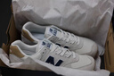 NEW BALANCE NB574復古潮流百搭拼接運動(dòng)休閑鞋 ML574LGI 灰色 41.5 (腳長(cháng)26cm) 曬單實(shí)拍圖