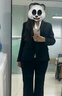 韓曼柯（HANMANKE）西裝外套女商務(wù)面試職業(yè)正裝小個(gè)子2025春秋新款女士高端西裝外套 曬單實(shí)拍圖