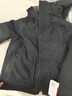 鴨鴨（YAYA）王一博同款新山系戶(hù)外登山羽絨服男女士同款2025新款休閑外套YX 黑色 XL /180/96A 曬單實(shí)拍圖