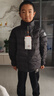 雅鹿兒童輕薄羽絨服內膽男女童校服神器外穿保暖冬季新款中大童潮 靜謐黑 柔軟舒適 150 充絨量50g 曬單實(shí)拍圖