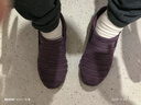 足力健大師老北京布鞋女春秋季軟底大腳骨寬頭老人鞋老年媽媽鞋老布鞋 75紫色【輕便軟底】 37 曬單實(shí)拍圖