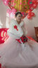 新娘結婚毛披肩婚紗披肩斗篷婚禮保暖披風(fēng)白色開(kāi)衫伴娘皮草外搭冬 白色（豪華版+胸針） 曬單實(shí)拍圖