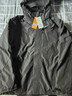 探路者（TOREAD）沖鋒衣三合一戶(hù)外防風(fēng)防水外套秋冬保暖登山服 黑色男 XXXL 曬單實(shí)拍圖