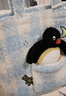 野獸派家居（tbh）Pingu陪你入眠玩偶托特包便攜百搭大容量手提包復古格紋單肩包 曬單實(shí)拍圖