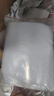 登比白邊自封袋【加厚20絲】7號14*20cm/100只防水食品PE透明密封袋 曬單實(shí)拍圖