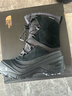 北面（The North Face）童裝兒童棉鞋保暖鞋男女童運動(dòng)鞋雪地靴秋冬|5LXF NY7/黑色 35 碼鞋長(cháng)22cm 曬單實(shí)拍圖