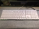 CHERRY櫻桃 MX3.0S機械鍵盤(pán) 電競游戲鍵盤(pán) 辦公電腦鍵盤(pán) 有線(xiàn)全尺寸 鋁合金外殼 無(wú)鋼結構 白色櫻花軸 曬單實(shí)拍圖