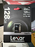雷克沙（Lexar）SD存儲卡 128GB U3 V60 4K數碼相機內存卡 雙排金手指（讀250MB/s 寫(xiě)120MB/s） 曬單實(shí)拍圖