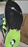 特步（XTEP）兒童童鞋戰眸男女童革網(wǎng)拼接透氣籃球鞋 黑/熒光電綠 41  曬單實(shí)拍圖