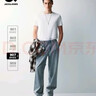 杰克·瓊斯（JACK&JONES）男裝士牛仔褲時(shí)尚百搭潮酷出街做舊水洗休閑直筒褲子225332054 E39中藍牛仔 常規 32 175 W32/L32 曬單實(shí)拍圖