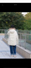 巴拉巴拉童裝冬裝兒童防寒防水中長(cháng)款男童女童毛領(lǐng)羽絨服外套 黑色90001（灰鴨絨） 160 cm（充絨量173.9g） 曬單實(shí)拍圖