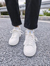 卡賓高幫鞋男鞋秋季2025新款優(yōu)雅百搭休閑板鞋軟底輕便鞋子男輕奢潮鞋 灰白色 41 【標準皮鞋尺碼】 曬單實(shí)拍圖
