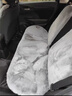 GREAT LIFE 汽車(chē)坐墊冬季毛絨仿兔毛座墊保暖墊子前排后排單片小方墊三件套 曬單實(shí)拍圖