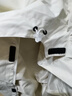 NASA MARVEL夾克男沖鋒衣春秋連帽外套休閑上衣情侶款防風(fēng)登山服象牙白L 曬單實(shí)拍圖