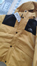 雅鹿兒童羽絨服男女童三合一學(xué)生一衣三穿青少年冬季中大童外套 黃色 高蓬松90絨子鴨絨 140 充絨量69克 曬單實(shí)拍圖