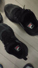 斐樂(lè )鞋墊適配fila斐樂(lè )鞋墊原裝男老爹鞋男女貓爪火星二代專(zhuān)用吸汗 黑色2雙 42 曬單實(shí)拍圖