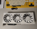 訊景（XFX）AMD RADEON RX 9070 XT 雪狼 16GB 白色 全新電競游戲設計智能學(xué)習臺式電腦獨立顯卡  曬單實(shí)拍圖