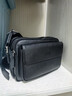 派保爵男包真皮單肩斜挎包頭層牛皮潮流單肩包百搭時(shí)尚橫款個(gè)性小背包 曬單實(shí)拍圖