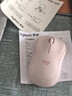 羅技（Logitech）M221輕音鼠標 無(wú)線(xiàn)鼠標 辦公鼠標 對稱(chēng)鼠標 帶無(wú)線(xiàn)微型接收器 茱萸粉 曬單實(shí)拍圖