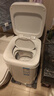 海爾（Haier）洗衣機(jī)小型全自動(dòng) 迷你嬰兒內(nèi)衣洗 3KG高溫除菌超凈洗洗衣機(jī)租房一人 國(guó)家補(bǔ)貼15% XQBM30-R368 曬單實(shí)拍圖