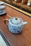GWYNETH汝窯青花瓷茶具套裝家用2025新款茶杯茶壺整套禮盒辦公室喬遷送禮 10頭汝窯繁花石瓢壺套組 曬單實(shí)拍圖