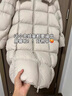 皮爾卡丹90白鵝絨泡芙羽絨服冬季女2025新款寬松時(shí)尚小個(gè)子加厚中長(cháng)款外套 杏色(新國際鵝絨) M (130-160斤) 曬單實(shí)拍圖