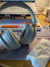 興戈（SIMGOT）空嶼EH500 深度ANC主動(dòng)降噪頭戴式藍牙耳機5.4雙金標HIFI高音質(zhì)高解析可折疊 灰羽白 曬單實(shí)拍圖