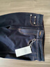三彩2025冬季新款磨毛牛仔褲休閑直筒褲九分褲簡(jiǎn)約顯瘦M 深海藍 M 160/68A 160/68A 曬單實(shí)拍圖