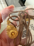 中鑫珠寶喜報三元古法黃金葫蘆吊墜足金999鏤空福祿掛墜男女款禮物 6.18克 曬單實(shí)拍圖