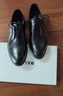 百麗男鞋商務(wù)正裝皮鞋休閑增高軟底真皮鞋A0917 黑色-內增高 42 曬單實(shí)拍圖