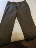 馳琴純棉休閑褲男新品春夏裝新款薄款全棉男褲子直筒褲高腰長(cháng)褲 1113-12深卡其色 32 2尺5 曬單實(shí)拍圖