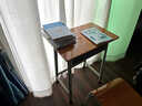 捷順行學(xué)生宿舍電腦桌床上書(shū)桌寫(xiě)字桌鋪懸空桌子寢室懶床頭學(xué)習桌 白楓木【送保護角】簡(jiǎn)易款 80cmX50cmX90cm 曬單實(shí)拍圖