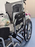 維馳輪椅老人癱瘓帶坐便器防水可洗澡家用護理折疊輕便減震輕便手推車(chē) 02扁管工藝四輪減震大輪豪華款-坐便-洗澡 曬單實(shí)拍圖