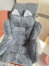 暖居客加熱坐墊辦公室座椅靠背一體可拆洗屁墊毛絨發(fā)熱坐墊冬季保暖家用 加熱坐墊灰色哈士奇【僅坐墊加熱】 曬單實(shí)拍圖