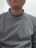 班尼路（Baleno）半高領(lǐng)t恤男冬季雙面加絨保暖內搭長(cháng)袖上衣韓版休閑寬松打底衫 曬單實(shí)拍圖
