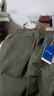 真維斯休閑褲男秋冬新款純棉百搭運動(dòng)直筒褲子男寬松闊腿加絨加厚長(cháng)褲 2328軍綠色 XL 曬單實(shí)拍圖