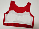 美·雅·挺女童紅色內衣內褲發(fā)育期背心文胸12少女小學(xué)生兒童馬年本命年套裝 【純棉固定杯】大紅：背心 M 曬單實(shí)拍圖