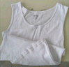 宜而爽【100%純棉】女士吊帶純色圓領(lǐng)舒適背心女無(wú)袖打底內搭上衣可外穿 曬單實(shí)拍圖