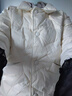 皮爾卡丹（pierre cardin）2025新品祥云羽絨服女短款立領(lǐng)輕薄白鴨絨時(shí)尚秋冬小個(gè)子輕便外套 白色 真羽絨 假一罰三 S 90-115斤 曬單實(shí)拍圖