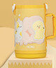 膳魔師（THERMOS）兒童保溫杯開(kāi)學(xué)必備吸管杯直飲水杯小學(xué)生水壺貓狗系列3歲550ml黃 曬單實(shí)拍圖