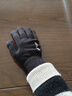 卡爾美（KELME）騎行手套男毛線(xiàn)手套冬季保暖手套防寒觸屏手套跑步運動(dòng)訓練 黑色  曬單實(shí)拍圖