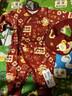 漢宮優(yōu)品寶寶百天衣服新生兒連體衣夏季長(cháng)袖紅色喜慶春季嬰兒 好運上上簽（春秋款） 66cm 曬單實(shí)拍圖