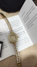西普尼金表（HIPINE）招財小金穗手表女小金表女士手鏈表輕奢禮物生日禮物送女友1g黃金 曬單實(shí)拍圖