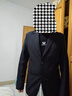 羅蒙西服男修身春秋商務(wù)青年小西服休閑單西外套正裝職業(yè)裝上衣西裝 曬單實(shí)拍圖