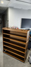 苡茉鞋柜家用門(mén)口簡(jiǎn)易收納神器省空間分層隔板實(shí)木入戶(hù)門(mén)鞋架7層100寬 曬單實(shí)拍圖