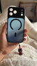 爵士駝適用iphone17promax手機殼蘋(píng)果17pro新款磁吸Magsafe防摔保護套相機按鍵鏡頭全包膚感磨砂抗指紋 【深藍色】超強磁吸丨原機拍照按鍵 蘋(píng)果17ProMax 曬單實(shí)拍圖
