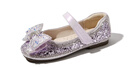 百麗童鞋女童公主鞋2024秋季新款亮片鞋兒童時(shí)尚單鞋瑩彩紫30 曬單實(shí)拍圖