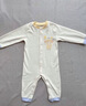 貝肽斯嬰兒衣服春秋款寶寶連體衣新生嬰幼兒哈衣打底舒絨棉睡衣 曬單實(shí)拍圖