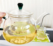 綠昌明茶壺泡茶一壺二杯玻璃煮茶壺茶具套裝辦公家用帶過(guò)濾加厚耐熱茶壺 曬單實(shí)拍圖